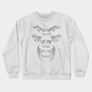 Batboys - Rhysand, Cassian, Azriel Wingspan Design Crewneck Sweatshirt